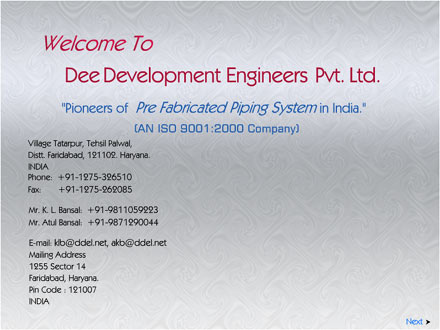 Dee Development Engineers Pvt. Ltd.